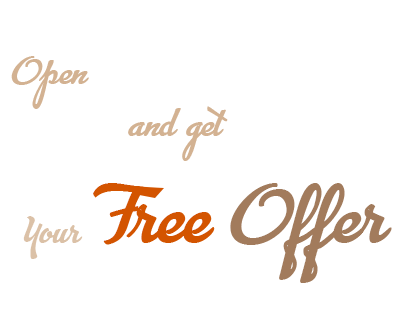 Open garage door offer